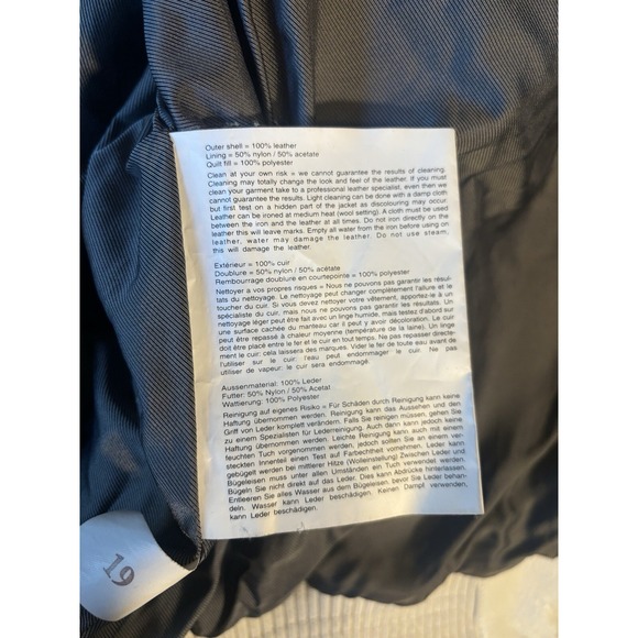 Pelle Pelle AOP White Leather Jacket (54) - Picture 7 of 11